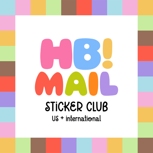 HB! Sticker Mail